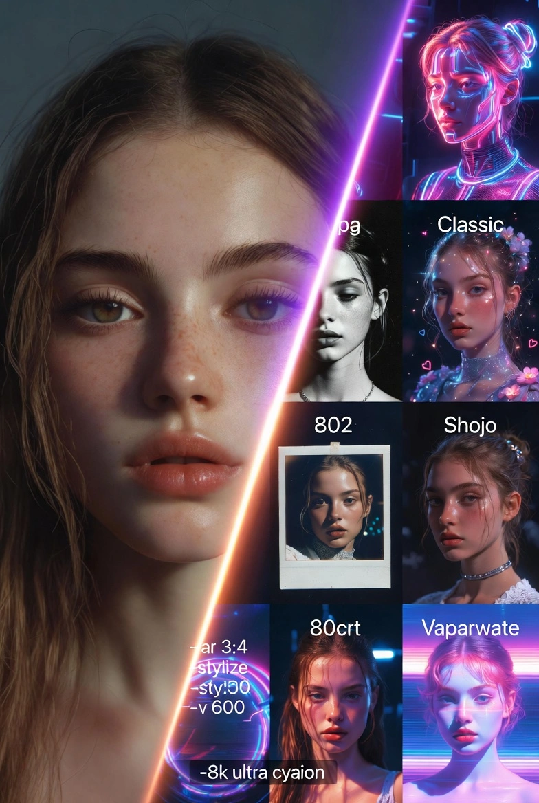 15 стилей аниме: манга, сёдзё, неон, киберпанк