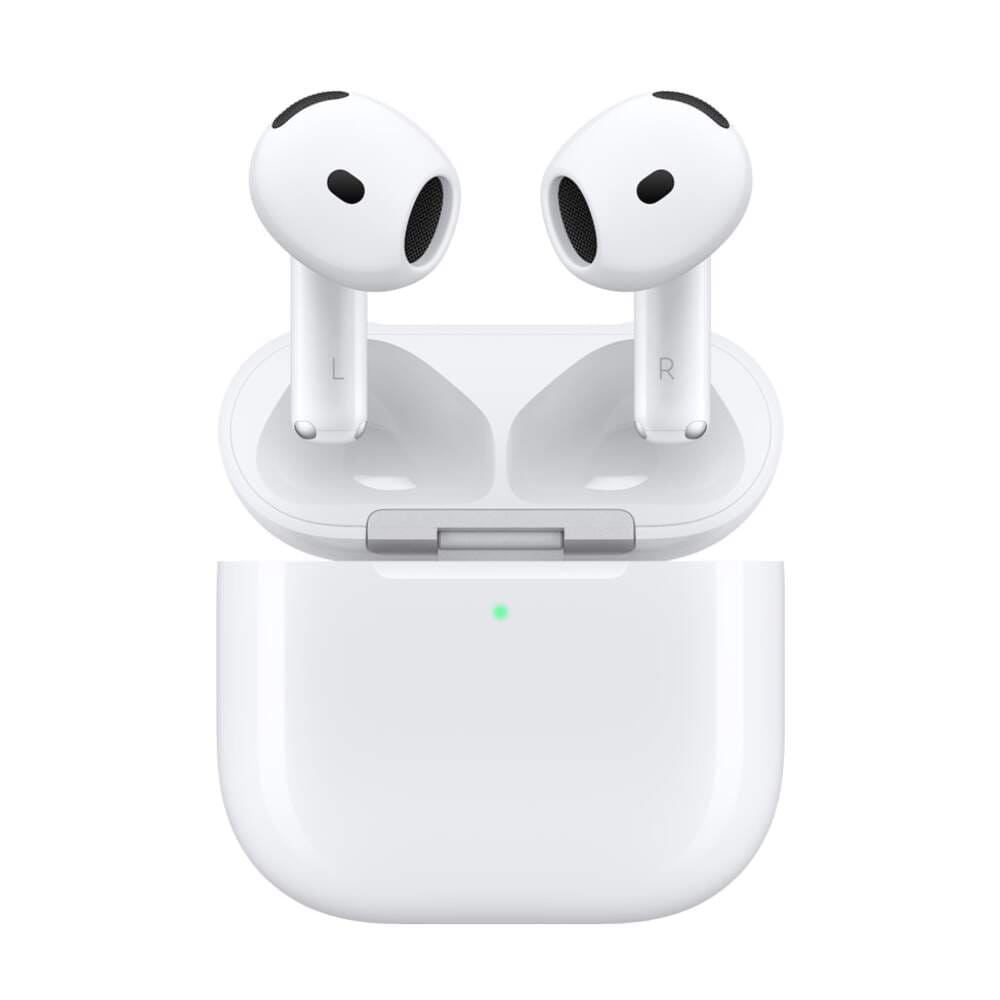 Table photo with AirPods before object removal — source image